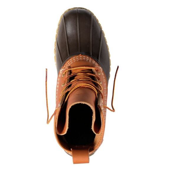 LL Bean NWOT Vintage 70's Insulated Women's Leather 8" Waterproof Hunting Boot - Picture 2 of 9